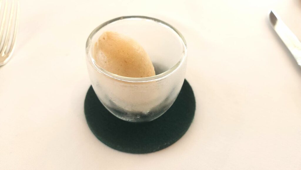 口直しのソルベ