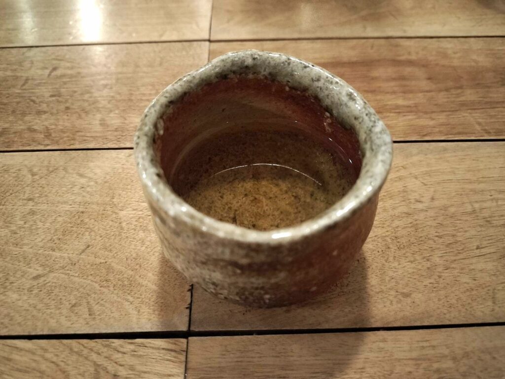 生ハムと日高昆布のコンソメ