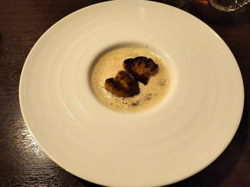 フォアグラと和田ごぼう