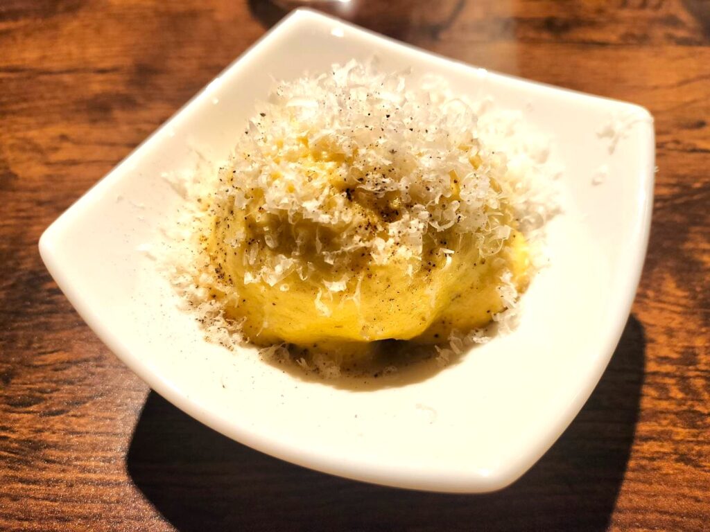 ODEN① たまご 黄身のオランジェーヌソース
