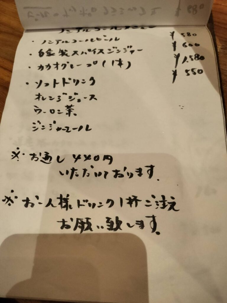 チョモランマのメニュー08